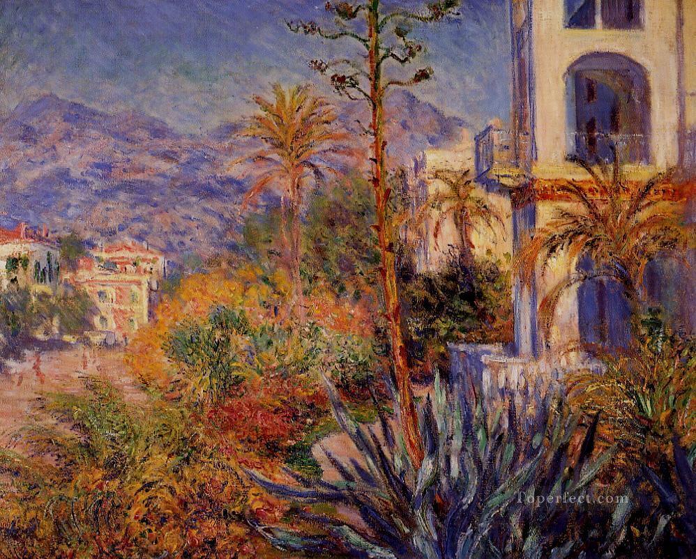 Villas in Bordighera Claude Monet Oil Paintings